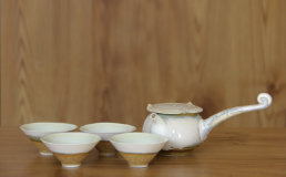 手工拉坯茶具,传统工艺,陶瓷茶具设计