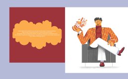插图设计风格多样性,内页插图设计,书设计素材仰视